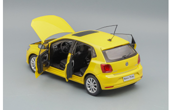 VOLKSWAGEN Polo 2017, yellow