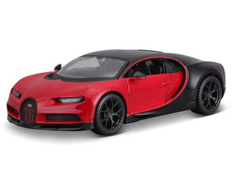 BUGATTI Chiron (2016), red / black