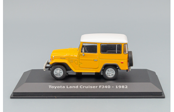 TOYOTA Land Cruiser FJ40 (1982), yellow / white