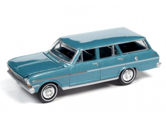 CHEVROLET II Nova 400 Station Wagon Aqua Poly