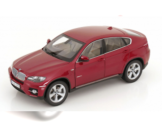 BMW X6 E71 xDrive 50i (2008), dark red-metallic