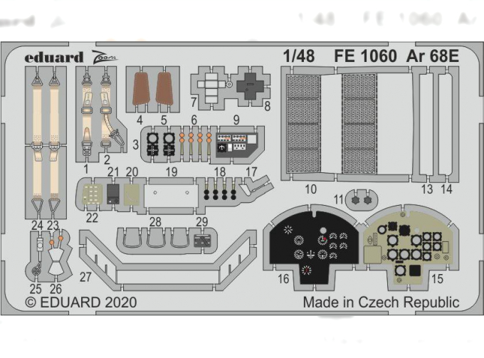 Фототравление для Ar 68E