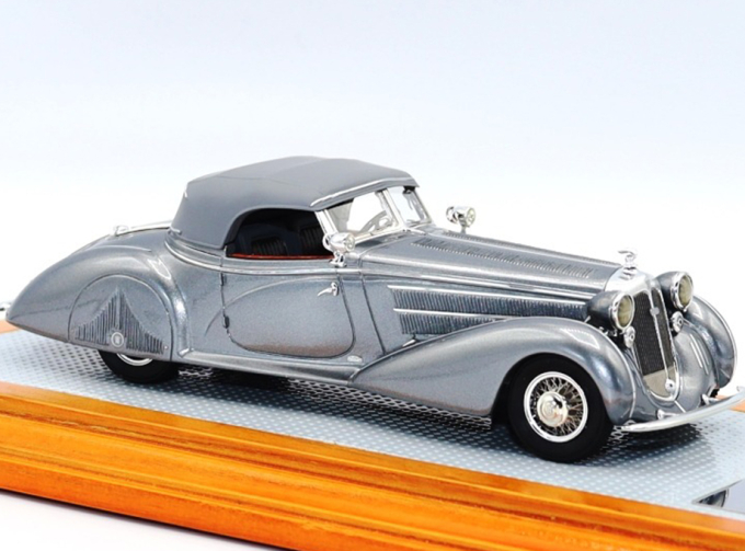 Horch 853A Spezial Roadster 1939 Erdmann & Rossi sn854275 Original Car Close Top, Dark Grey