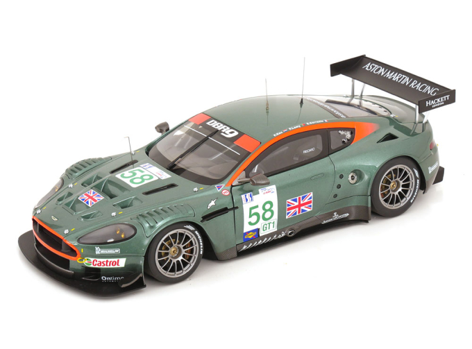 ASTON MARTIN DBR9 No 58  12h Sebring, Kox/Lamy/Sarrazin (2005), green