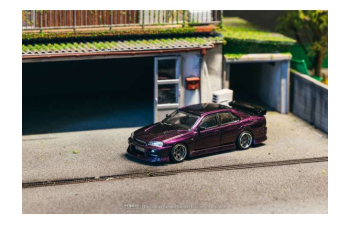 NISSAN Skyline GTR (ER34) (2025), uras midnight purple