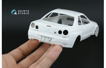 3D Декаль интерьера кабины Nissan Skyline GT-R R34 V-Spec (Tamiya) (с металлостикерами)