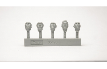 Сборная модель фигурки британские солдаты на танке/ Soldier Military British Tank Riders