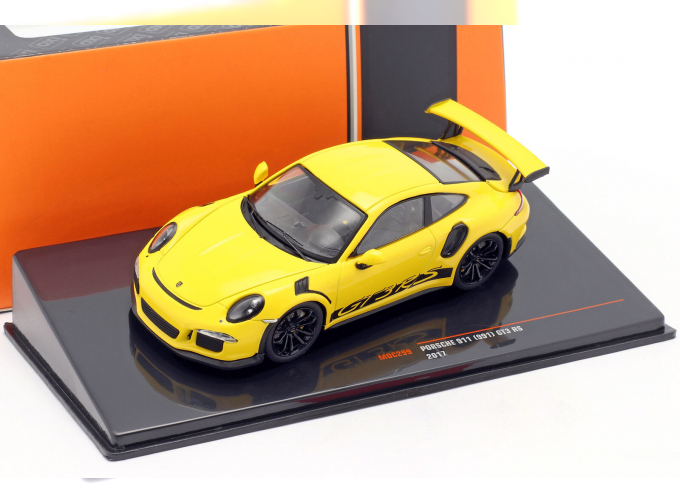 PORSCHE 911 GT3 RS (991) 2017 Yellow