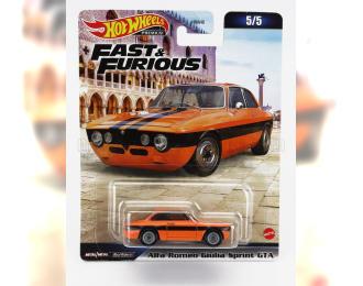 ALFA ROMEO Giulia Sprint Gta (1971) - Fast & Furious, Orange Black
