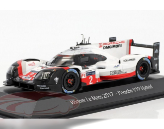 PORSCHE 919 Hybrid Winner 24h LeMans Timo Bernhard, Brendon Hartley, Earl Bamber (2017)