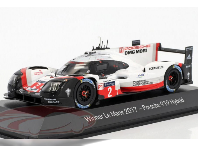 PORSCHE 919 Hybrid Winner 24h LeMans Timo Bernhard, Brendon Hartley, Earl Bamber (2017)