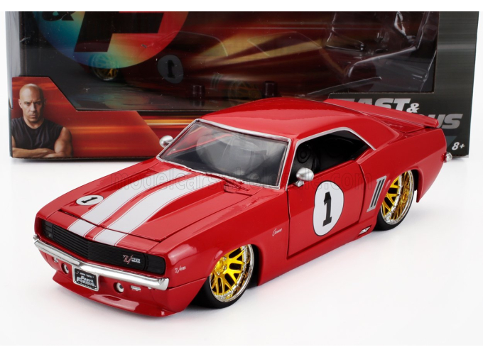 CHEVROLET Camaro №1 Racing Coupe (1969), Red White