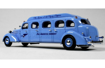 CHEVROLET limousine autobus Pan American - Pan-Am (1936), blue