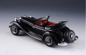 MERCEDES-BENZ 290A Cabriolet W18 Open (1936), black