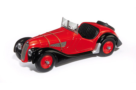 BMW 328 Roadster, black / red