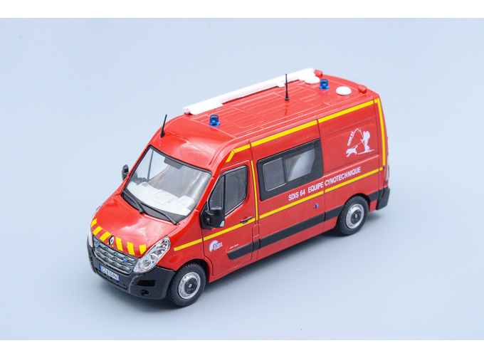 RENAULT Master III VTP Cyno - Véhicule de transport de personnel cynotechnique (Pyrénées-Atlantiques) из серии SAPEURS-POMPIERS