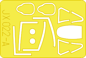 Окрасочная маска Советский истребитель МиГ-21МФ