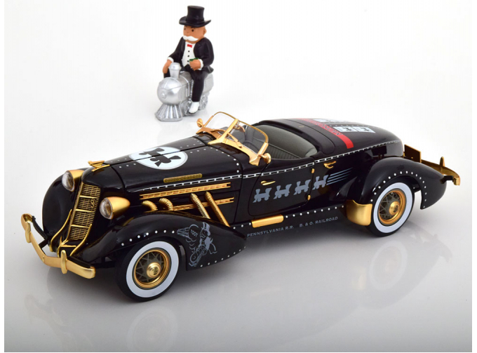 AUBURN 851 Speedster Monopoly (1935), black golden