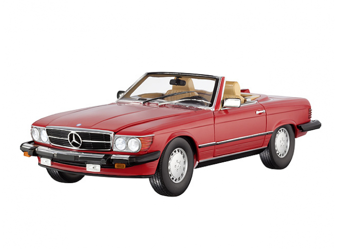 MERCEDES-BENZ 300SL R107 (1985-1989), red