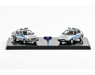 SKODA 120L + SKODA Favorit 136L - Od Veřejné Bezpečnosti K Policii (1988), silver