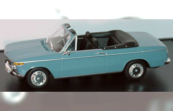 BMW 1600 Cabrio E114 (1966-1977), blue gray