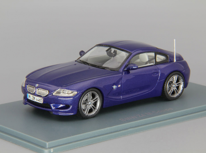 BMW Z4 M Coupe (2009), blue metallic