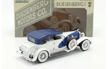 DUESENBERG II SJ La Grande Torpedo (1930), White/Blue