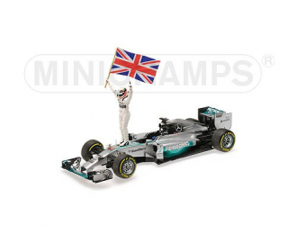 MERCEDES-BENZ AMG Petronas F1 Team W05 - Lewis Hamilton - Winner ABU Dhabi 2014