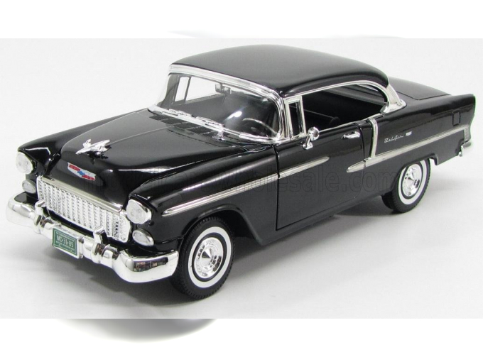 CHEVROLET Bel Air Cabriolet Closed (1955), Black Silver