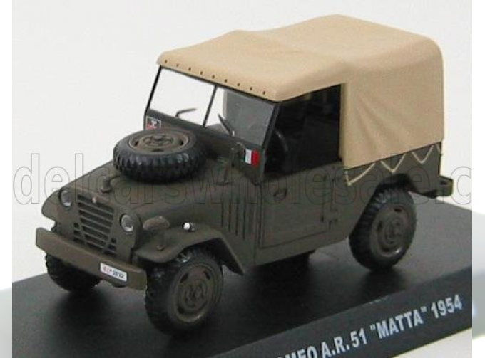 ALFA ROMEO Ar51 A.r. 51 Matta Carabinieri (1954), Military Grey Beige