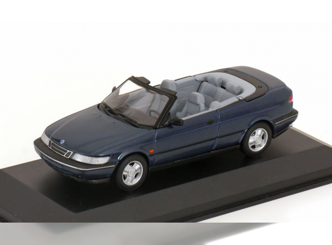 SAAB 900 Cabriolet (1995), dark blue-metallic