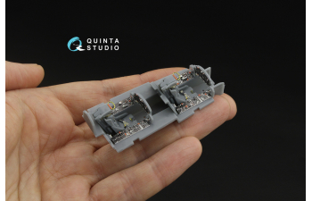 3D Декаль интерьера кабины TF-9J/F9F-8T Twin Cougar/Twogar (Kitty Hawk)