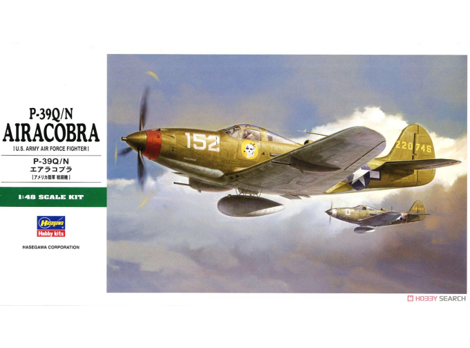 Сборная модель истребитель ВВС США P-39Q/N Airacobra