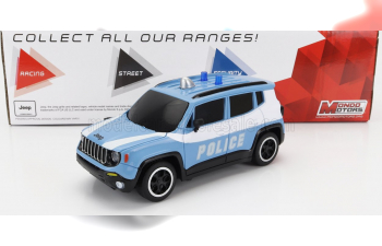 RC JEEP Renegade Police (2017), Light Blue White