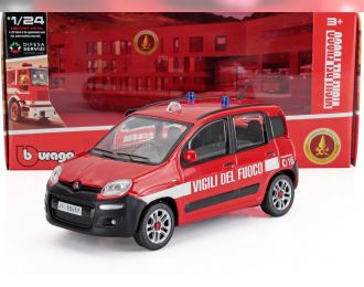 FIAT Panda Vigili Del Fuoco (2012), Red White