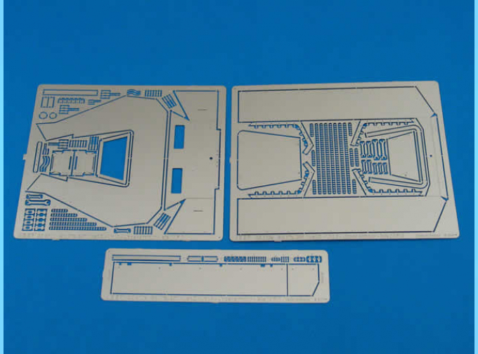 Фототравление для Armoured personnel carrier Sd.Kfz. 25 Ausf. D - vol. 8 - additional set - upper armour, late