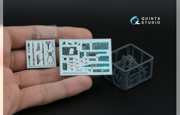 3D Декаль интерьера кабины МиГ-21МФ (Московского завода) (Eduard) (с 3D-печатными деталями)