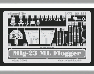 Фототравление для MiG-23ML Flogger