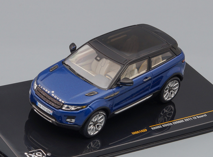 RANGE ROVER Evoque 3d (2011), baltic blue and black