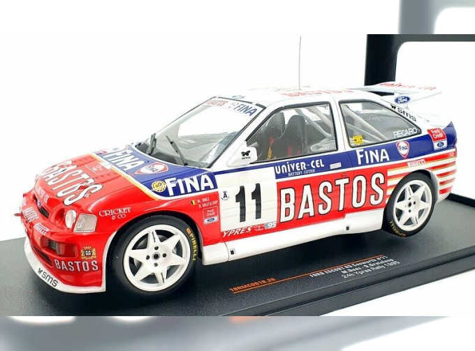 FORD Escort RS Cosworth #11 "Ford Bastos Fina Rally Team" Duez/Grataloup 24h Ypres Rally (1995)