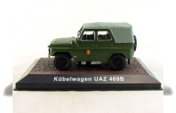 UAZ 469B Kubelwagen (УАЗ-469Б), серия NVA-Fahrzeuge от Atlas Verlag, хаки