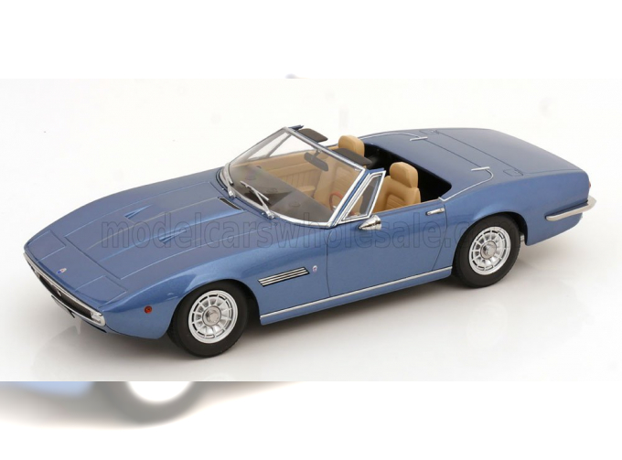 MASERATI Ghibli Spider Cabriolet Open (1970) - Alloy Rims - Cerchi In Lega, Light Blue