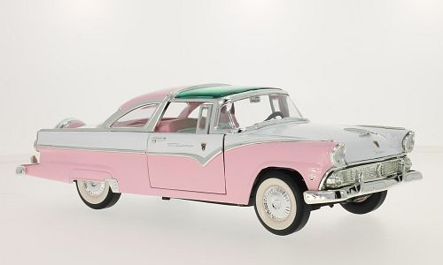 FORD Crown Victoria (1955), pink/white