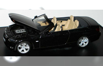 BMW 3er Cabrio E93 (2007), black met.