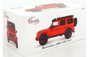 MERCEDES-BENZ AMG G63 W463 4x4 (2022), matt-orange metallic /black