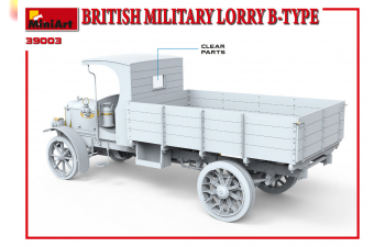 Сборная модель Автомобиль BRITISH MILITARY LORRY B-TYPE