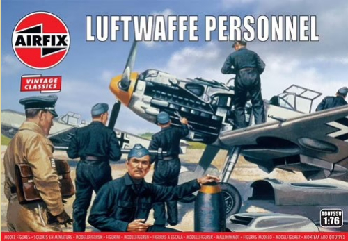 Сборная модель Набор солдатиков Luftwaffe Personnel