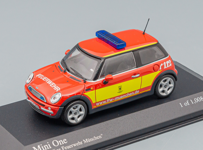 MINI One Freiwillige Feuerwehr München (2001), red