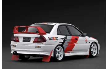 MITSUBISHI Lancer Evolution IV (CN9A), white rally decoration version