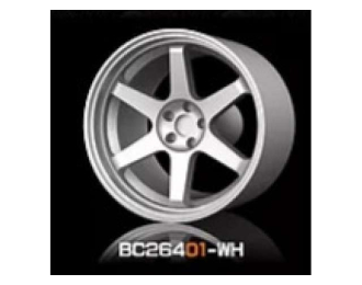 ABS Wheel & Rim set, white